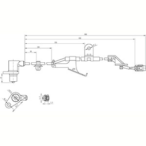 Sensor, wheel speed HC-Cargo 182394 3
