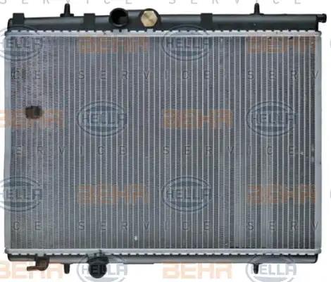 Radiator, engine cooling HELLA 8MK376717-531 3