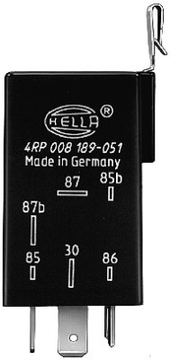 Relay, fuel pump HELLA 4RP008189-051