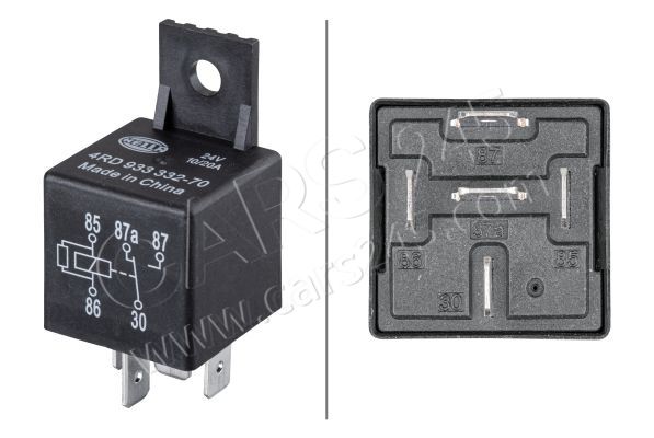 Relay, main current HELLA 4RD933332-701