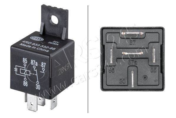 Relay, main current HELLA 4RD933332-681