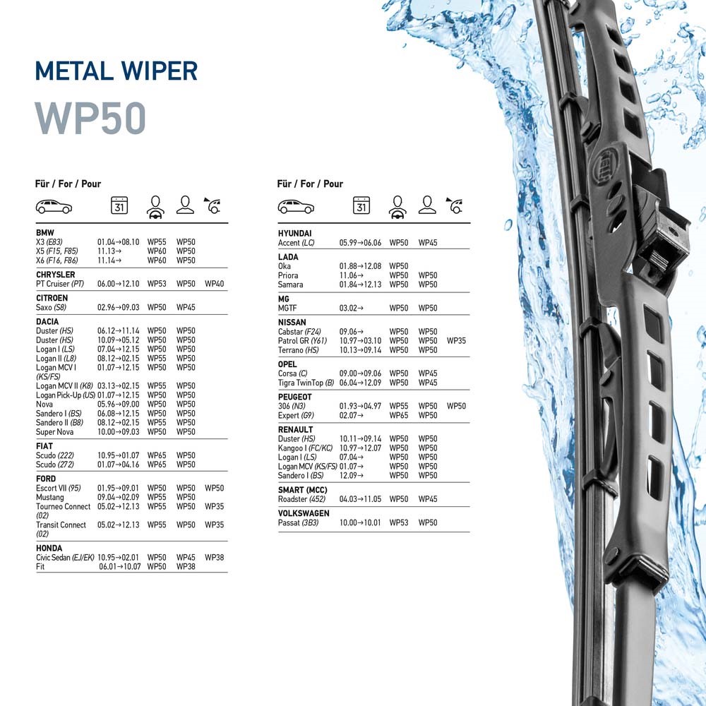 Wiper Blade HELLA 9XW178878-201 7