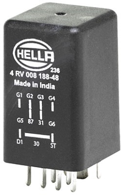 Control Unit, glow time HELLA 4RV008188-481