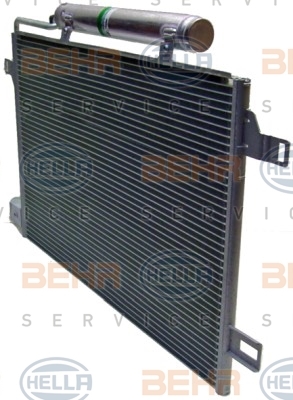 Condenser, air conditioning HELLA 8FC351301-671 4