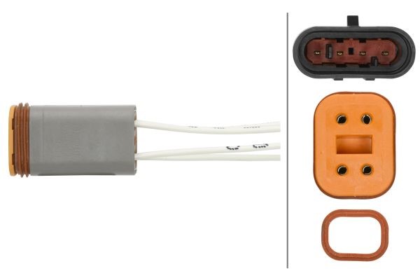Cable Adapter, electro set HELLA 8KA197041-001 2