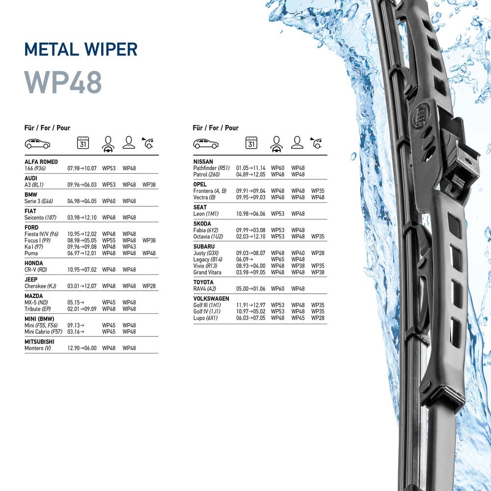 Wiper Blade HELLA 9XW178878-191 7
