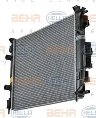 Radiator, engine cooling HELLA 8MK376772-031 7
