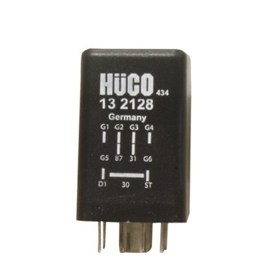 Relay, glow plug system HUCO 132128