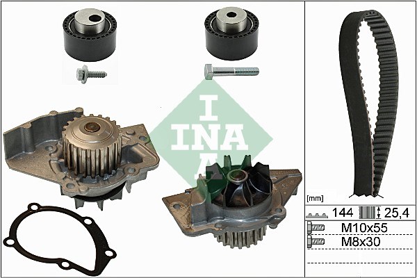 Water Pump & Timing Belt Kit INA 530023530