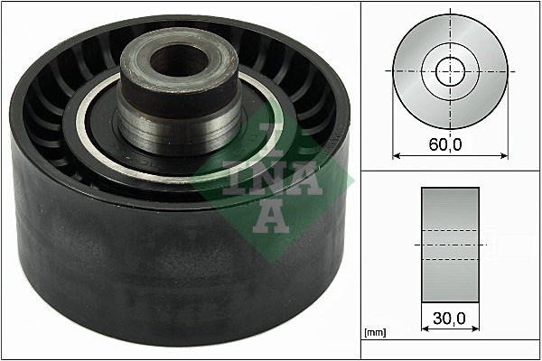 Deflection/Guide Pulley, timing belt INA 532034510