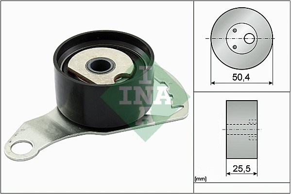 Tensioner Pulley, timing belt INA 531027230