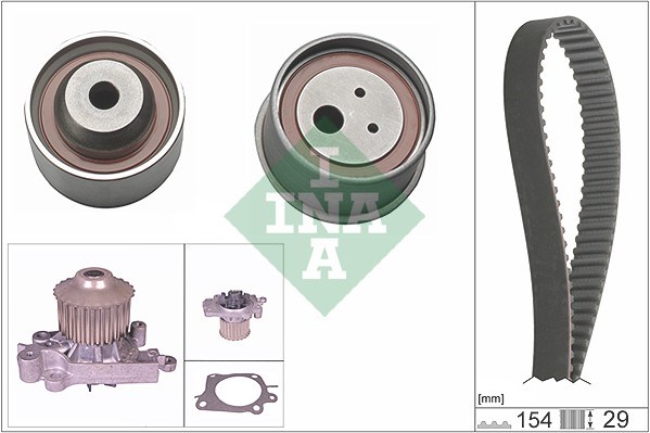 Water Pump & Timing Belt Kit INA 530030730