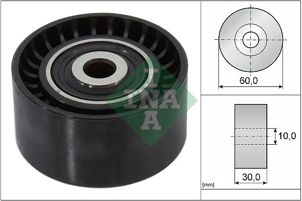 Deflection/Guide Pulley, timing belt INA 532032110