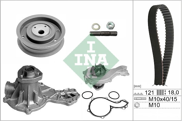 Water Pump & Timing Belt Kit INA 530016230
