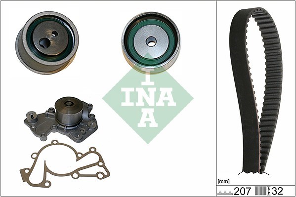 Water Pump & Timing Belt Kit INA 530043030