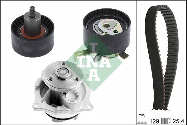 Water Pump & Timing Belt Kit INA 530006630