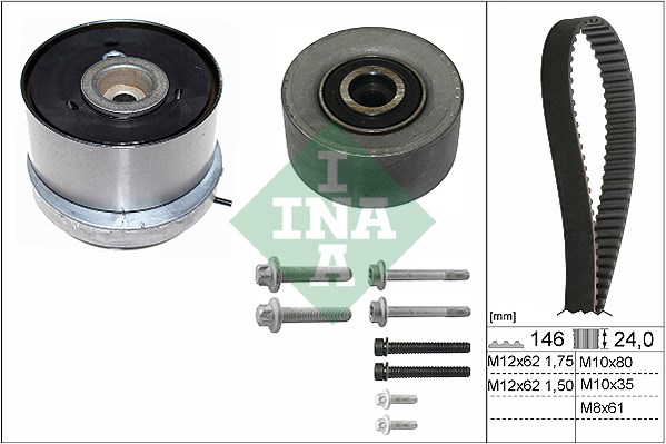Timing Belt Kit INA 530072410