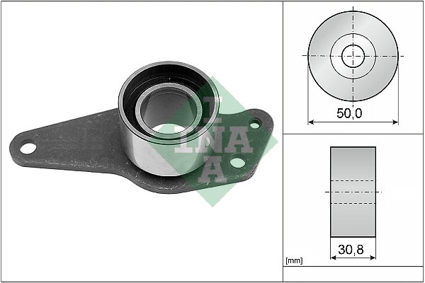 Deflection/Guide Pulley, timing belt INA 532023710