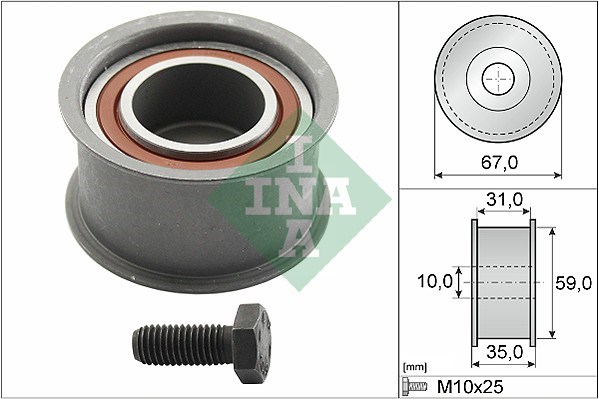 Deflection/Guide Pulley, timing belt INA 532015910