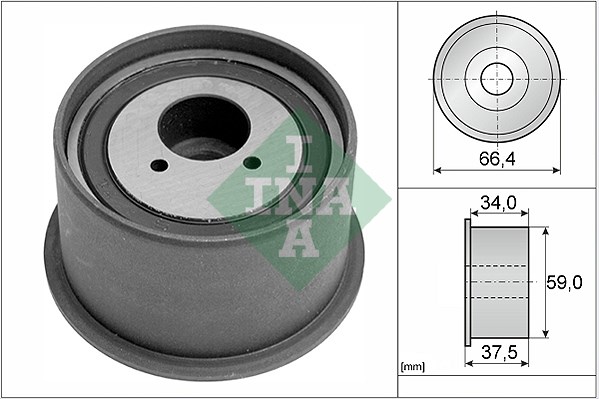 Deflection/Guide Pulley, timing belt INA 532036620