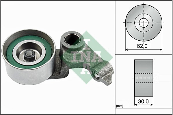 Tensioner Pulley, timing belt INA 531064320