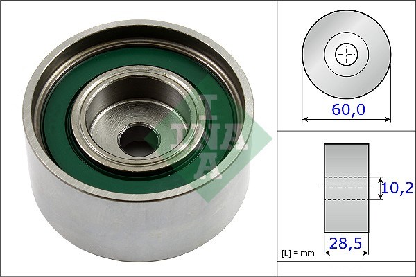 Deflection/Guide Pulley, timing belt INA 532059910