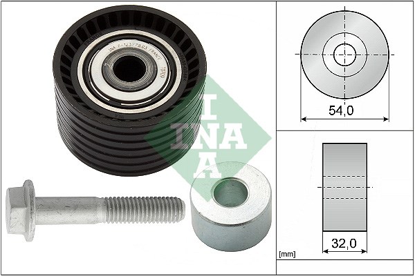 Deflection/Guide Pulley, timing belt INA 532065410