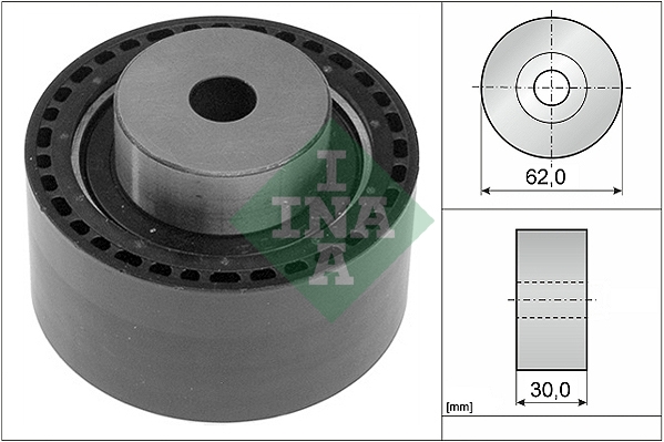 Deflection/Guide Pulley, timing belt INA 532046010
