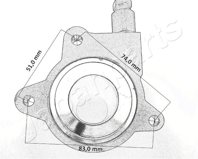 Clutch Release Bearing JAPANPARTS CFH08 3