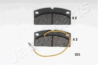 Brake Pad Set, disc brake JAPANPARTS PA021AF