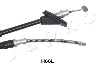 Cable Pull, parking brake JAPKO 131H66L 2