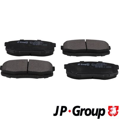 Brake Pad Set, disc brake JP Group 4863702210