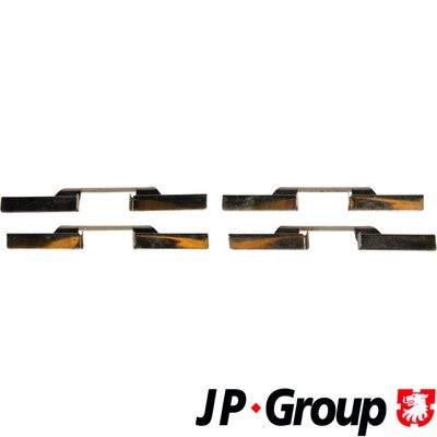 Accessory Kit, disc brake pad JP Group 1163650610