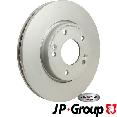 Brake Disc JP Group 3563100800