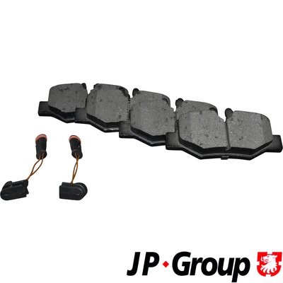 Brake Pad Set, disc brake JP Group 1363701910
