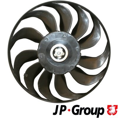 Fan Wheel, engine cooling JP Group 1114900480