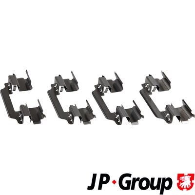 Accessory Kit, disc brake pad JP Group 1364002110