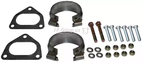 Mounting Kit, exhaust pipe JP Group 1621701010