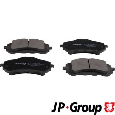 Brake Pad Set, disc brake JP Group 4163607810