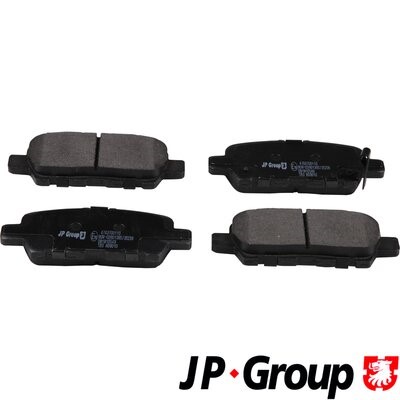 Brake Pad Set, disc brake JP Group 4763700110