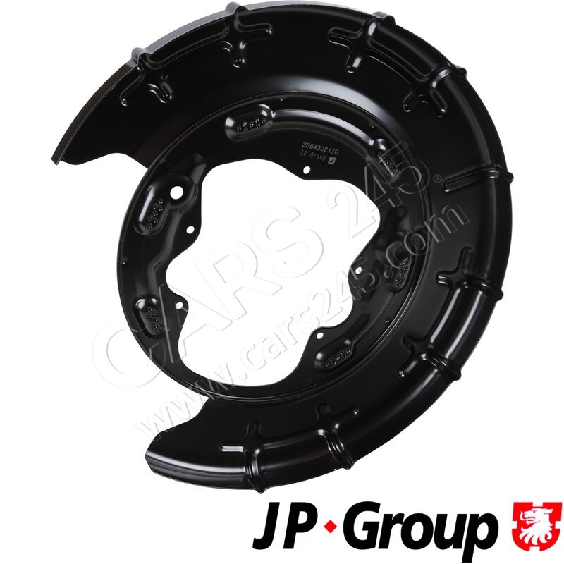 Splash Guard, brake disc JP Group 3564302170
