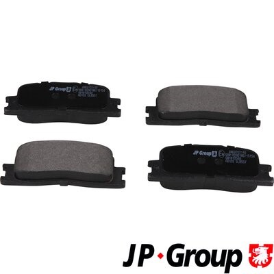 Brake Pad Set, disc brake JP Group 4863702110 main
