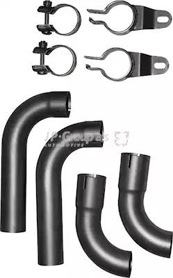 Exhaust Pipe JP Group 1620704910