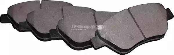 Brake Pad Set, disc brake JP Group 1263604110