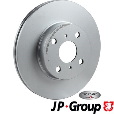 Brake Disc JP Group 4863100200
