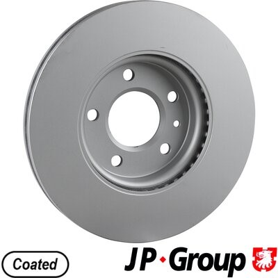 Brake Disc JP Group 1263107500 2