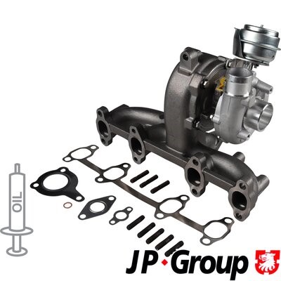 Charger, charging (supercharged/turbocharged) JP Group 1117401700