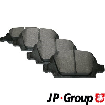 Brake Pad Set, disc brake JP Group 1263700510
