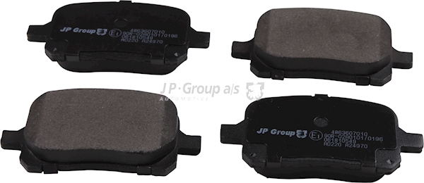Brake Pad Set, disc brake JP Group 4863607010