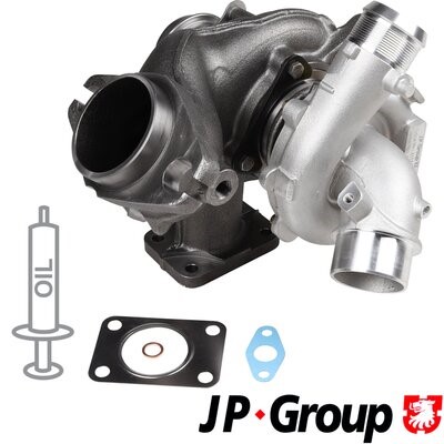 Charger, charging (supercharged/turbocharged) JP Group 4117400100